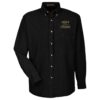 CELEBRATE HANUKKAH ~  Mens Denim Long Sleeve Shirt - Image 2