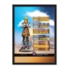 KING NEBUCHADNEZZAR STATUE ~ Portrait AirFrame Photo Tile - Image 4