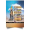 KING NEBUCHADNEZZAR STATUE ~ Satin Portrait Poster - Image 3