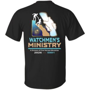 WATCHMEN'S MINISTRY — 100% Cotton T-Shirt — Darker Tees
