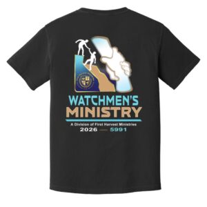WATCHMEN'S MINISTRY — Comfort Colors Heavyweight-Dyed T-Shirt — Darker Tees