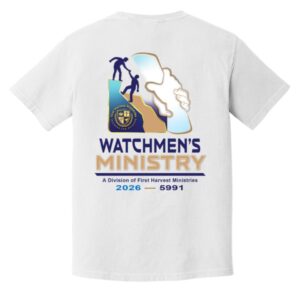 WATCHMEN'S MINISTRY — Comfort Colors Heavyweight-Dyed T-Shirt — Light Color Tees